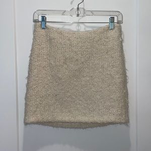 Wool Mini Skirt
